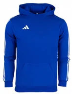 Bluzy dla dziewczynek - adidas bluza dziecięca z kapturem sportowa roz.152 - miniaturka - grafika 1