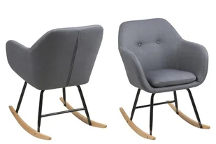 Actona Krzesło Bujane Emilia ciemnoszare - 0000064790 - Krzesła - miniaturka - grafika 2