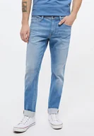 Spodnie męskie - Mustang Oregon Tapered Męskie Spodnie Jeansowe 1013682 5000 583-W33 L34 - miniaturka - grafika 1