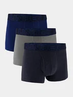 Majtki męskie - Bokserki bielizna męska (ZESTAW 3 PAR) Under Armour 1383891-410 Granatowy - miniaturka - grafika 1