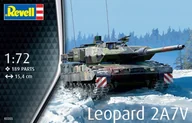 Modele do sklejania - Model plastikowy Czołg Leopard 2A7V 1/72 Revell - miniaturka - grafika 1
