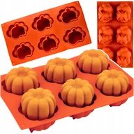 Formy do ciast - SILIKONOWA FORMA DO BABECZEK MUFINEK MYDEŁEK ŚWIECE MONOPORCJE CHMURKA 3D - miniaturka - grafika 1