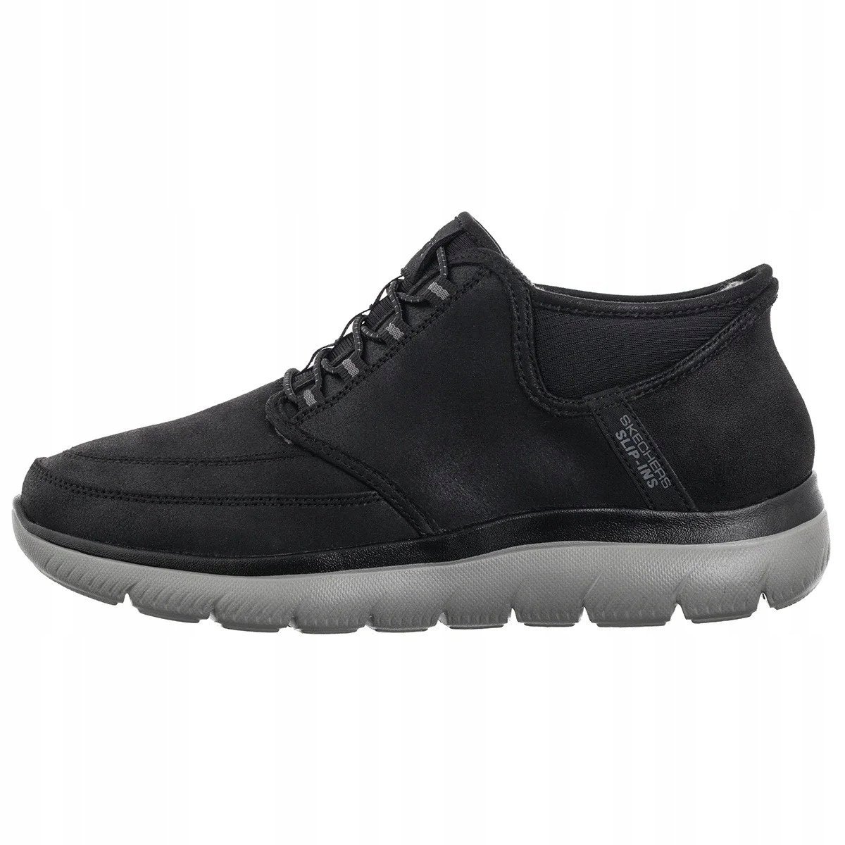 SKECHERS MĘSKIE ZIMOWE CZARNE TRZEWIKI Z OCIEPLENIEM 40 26CA