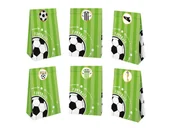 Opakowania i torebki na prezenty - Torebki papierowe Piłka Nożna - 6 szt. - miniaturka - grafika 1