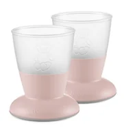 Kubki dla dzieci - Baby Bjorn Kubki, Powder Pink - miniaturka - grafika 1