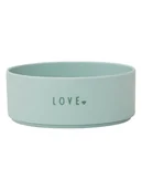 Sztućce dla dzieci - Design Letters Miska "Mini Favourite" w kolorze zielonym - 300 ml - miniaturka - grafika 1