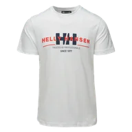 Koszulki męskie - Męska Koszulka z krótkim rękawem HELLY HANSEN CORE GRAPHIC T 53936_004 – Biały - miniaturka - grafika 1