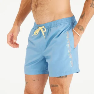 Spodenki surfingowe męskie Quiksilver Volley Behind Waves krótkie 15" - Kąpielówki męskie - miniaturka - grafika 1
