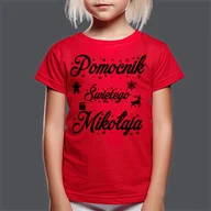 Koszulki dla chłopców - Pomocnik Świętego Mikołaja - koszulka świąteczna - miniaturka - grafika 1