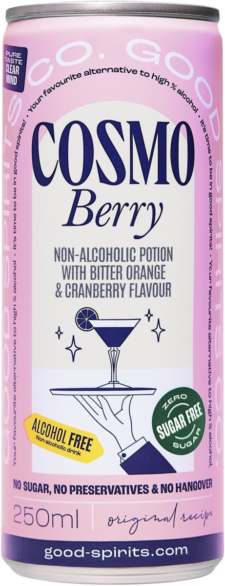 Good Spirits Cosmo Berry koktajl bezalkoholowy (mocktail) żurawina pomarańcza
