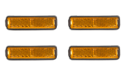 Lampki rowerowe - Cube rfr RFR Zestaw odblasków na pedały, orange 2020 Światła boczne i odblaski 136920000 - miniaturka - grafika 1