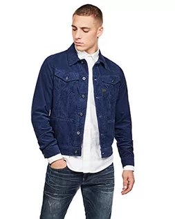 Kurtki męskie - G-STAR RAW Męska kurtka D-Staq Slim, niebieski (Imperial Blue 1305), XXS - grafika 1