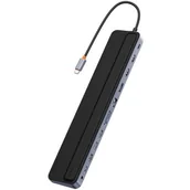 Inne akcesoria elektryczne - Stacja dokująca Baseus Baseus EliteJoy Gen2 12-Port USB-C (WKSX030213) - miniaturka - grafika 1