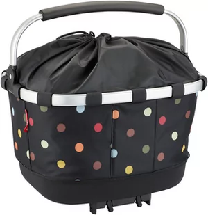 Reisenthel KlickFix KlickFix Carrybag GT Bike Basket for Racktime, dots 2021 Kosze na bagażnik 0305RDO - Koszyki rowerowe - miniaturka - grafika 1