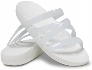 Damskie Klapki Crocs Splash Glossy Sandal 36-37 - Moda i Uroda OUTLET - miniaturka - grafika 1