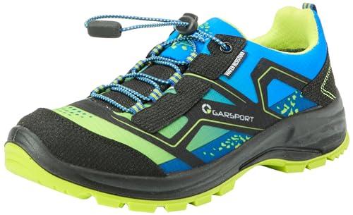 GARSPORT IENA Low WR, buty trekkingowe, granatowa/limonka, 32 EU, Wapno granatowe, 32 EU