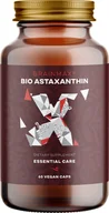 Witaminy i minerały - BrainMax Astaxanthin (Astaksantyna) BIO, 8 mg, 60 kapsułek roślinnych - miniaturka - grafika 1
