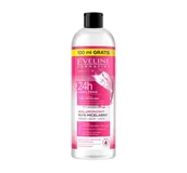 Płyny micelarne - Eveline Cosmetics hialuronowy płyn micelarny do twarzy, oczu i ust do cery suchej, wrażliwej i nadwrażliwej bezzapachowy 500 ml - miniaturka - grafika 1