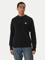 Swetry męskie - Calvin Klein Jeans Sweter LV04RD313G Czarny Regular Fit - miniaturka - grafika 1