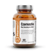 Suplementy naturalne - PHARMOVIT (suplementy diety) CZARNUSZKA 60 KAPSUŁEK 44,16 g - PHARMOVIT (CLEAN LABEL) - miniaturka - grafika 1
