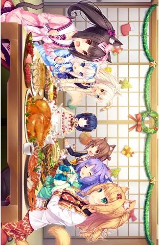 Plakat Anime Manga Nekopara np_131 A2 (custom)