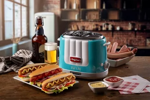 Urządzenie do hot dogów Party Time Ariete niebieski - Inne urządzenia gastronomiczne - miniaturka - grafika 4