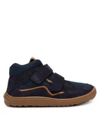 Buty dla chłopców - Froddo Trzewiki Barefoot Tex Autumn G3110266 D Granatowy - miniaturka - grafika 1