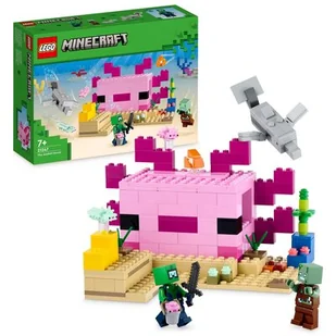 LEGO Minecraft Dom aksolotla 21247 - Klocki - miniaturka - grafika 1