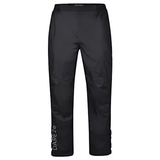 Spodnie męskie - Dare 2b Dare 2b męskie cechy wodoodporne i oddychające elastyczne spodnie rowerowe Czarny XXL DUW387 - grafika 1