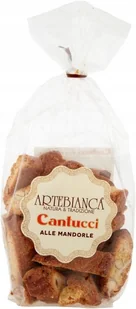 Cantucci z migdałami Mandorle 250gArtebianca ciasteczka włoskie cantuccini - Ciastka - miniaturka - grafika 1