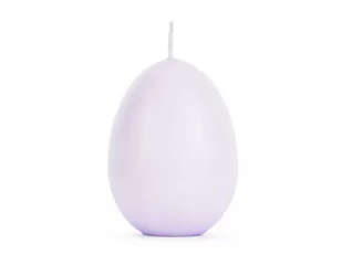 PartyDeco Świeca Jajko, jasny fiolet, 10 cm SO2-014J [17388101] - Wielkanoc - miniaturka - grafika 1