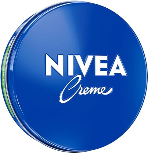 NIVEA Puszka kremowa uniwersalna pielęgnacja, klasyczny krem nawilżający do wszystkich rodzajów skóry, bogata pielęgnacja skóry z eucerytem pokrewnym (150 ml)