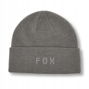 Czapka Zimowa Fox Wordmark Beanie Pewter Os - Czapki damskie - miniaturka - grafika 1
