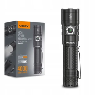Latarka Led A406 Videx 4000lm Premium - Latarki - miniaturka - grafika 1