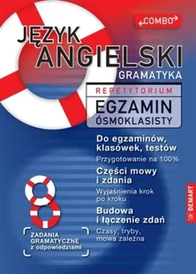 Język angielski Gramatyka Repetytorium Egzamin ósmoklasisty COMBO Nowa - Filologia i językoznawstwo - miniaturka - grafika 2