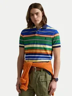 Koszulki męskie - Polo Ralph Lauren Polo 710963480002 Kolorowy Custom Fit - miniaturka - grafika 1