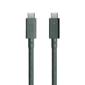 Kable USB - NATIVE UNION Kabel USB-C do USB-C Belt Pro 240W / 240 cm - Slate Green - miniaturka - grafika 1
