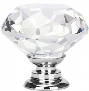 Gałka Meblowa Kryształowa Gałka brylantGAŁKA Crystal Gałka Kryształ 30mm - Meble modułowe i akcesoria - miniaturka - grafika 1