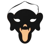 Dodatki do strojów karnawałowych - Maska "Puma potwór", filcowa NSH3468-4 - miniaturka - grafika 1