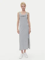 Sukienki - Emporio Armani Underwear Sukienka codzienna EW000494 AF10881 O8002 Szary Regular Fit - miniaturka - grafika 1