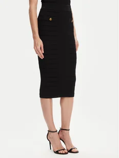 Guess Spódnica ołówkowa W5YD66 Z0130 Czarny Slim Fit - Spódnice - miniaturka - grafika 1