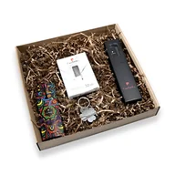 Zestawy upominkowe - Zestaw prezentowy – Długopis Pierre Cardin, Kabel Pierre Cardin, Pendrive Pierre Cardin, Brelok, Kartka - miniaturka - grafika 1