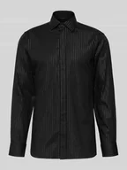 Koszule męskie - Koszula biznesowa o kroju slim fit z kołnierzykiem typu kent - miniaturka - grafika 1