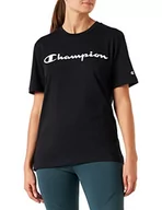 Koszulki męskie - Champion Męski T-shirt American Classics, czarny, XL - miniaturka - grafika 1