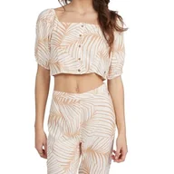 Bluzki damskie - Bluzka damska Roxy Pure Sugar top letni-S - miniaturka - grafika 1