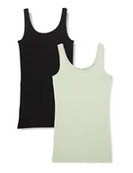 Koszulki i topy damskie - ONLY Top damski, Desert Sage/Pack:black, L - miniaturka - grafika 1