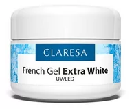 Żele do paznokci - Claresa French Gel Extra White Żel Budujący 50 ML - miniaturka - grafika 1