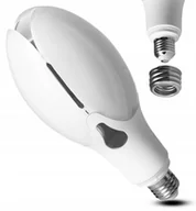 Żarówki LED - Żarówka Led E27 adapter E40 IP20 30W 6000K do oprawa uliczna przemysłowa - miniaturka - grafika 1