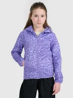 Kurtki i płaszcze dla dziewczynek - 4F Kurtka softshell wiatroodporna membrana 5000 dziewczęca - multikolor 122 (6-7 lat) - miniaturka - grafika 1