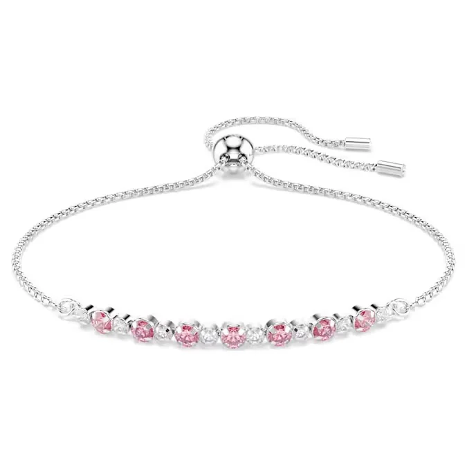 Bransoletka Swarovski Matrix różowa 5763042